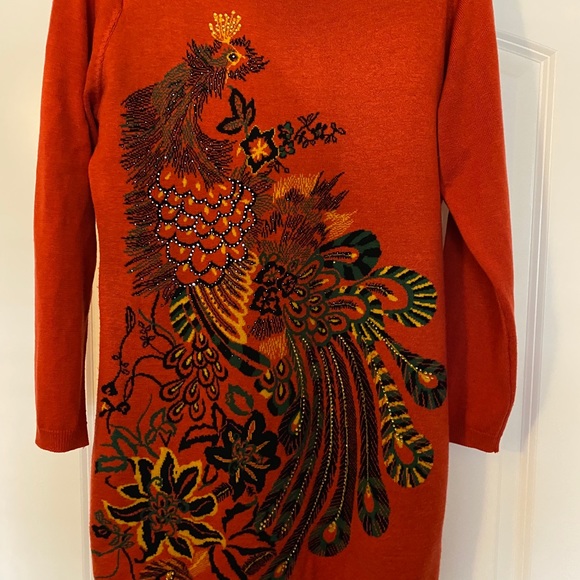 Xception Burnt Orange Tunic - Picture 2 of 4